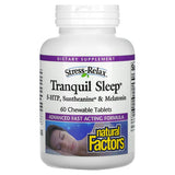 Natural Factors STRESS-RELAX® TRANQUIL SLEEP® CHEWABLE 60/TAB