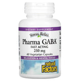 Natural Factors STRESS-RELAX® PHARMA GABA® 250 MG 60/VCAP