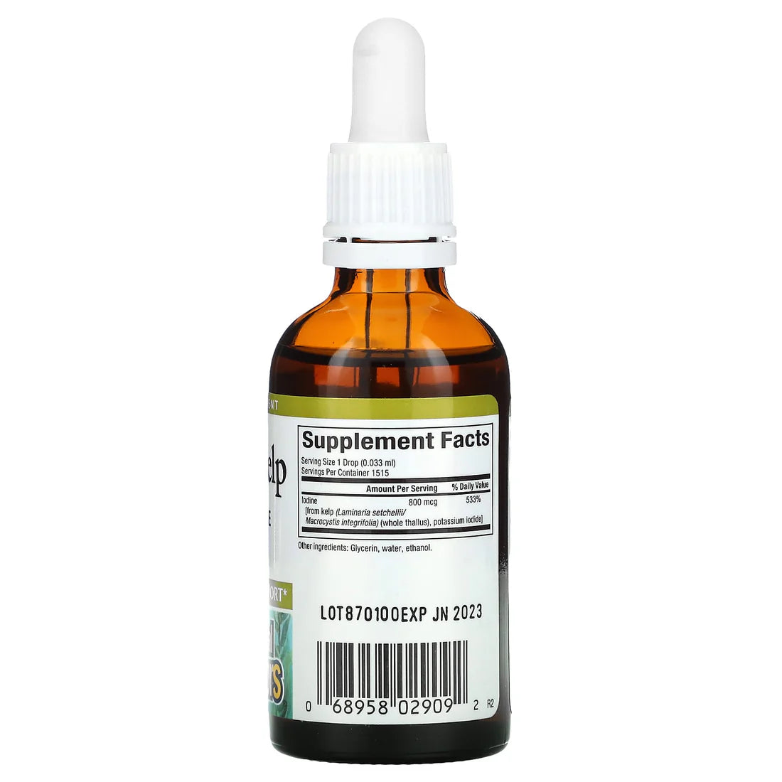 Natural Factors LIQUID KELP 1.6/OZ