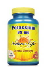 Natures Life Potassium 250ct 99mg