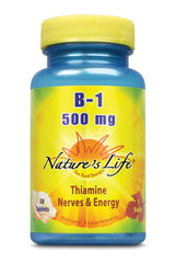 Natures Life B1 50ct 500mg