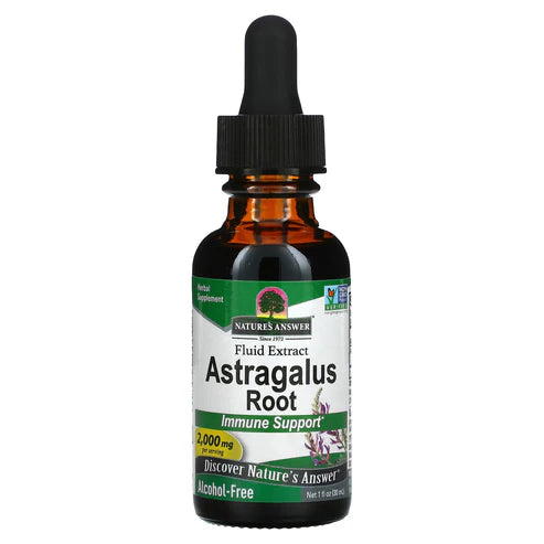 NATURE'S ANSWER ALC FREE ASTRAGALUS 1OZ