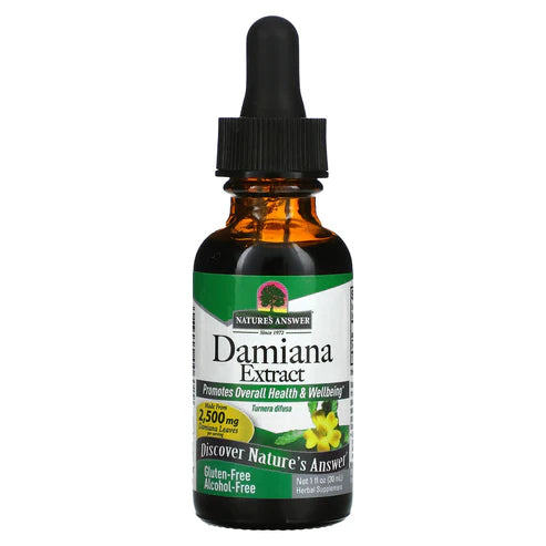 NATURE'S ANSWER ALC FREE DAMIANA 1OZ