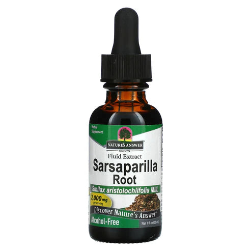 NATURE'S ANSWER ALC FREE SARSAPARILLA 1OZ