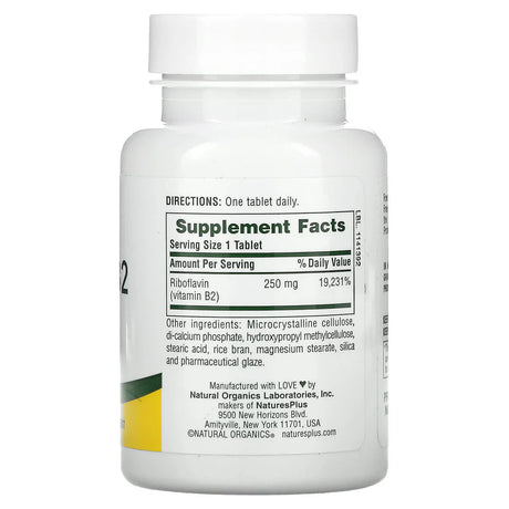 Sustained Release Vitamin B2 250 mg