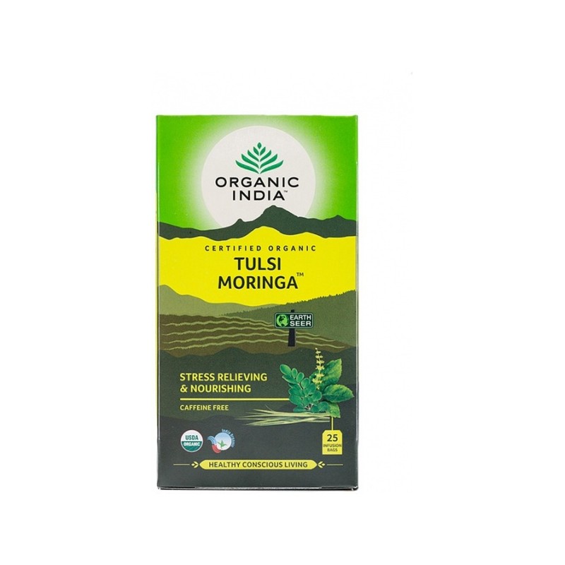 ORGANIC INDIA Tulsi Tea Moringa 18 BAG