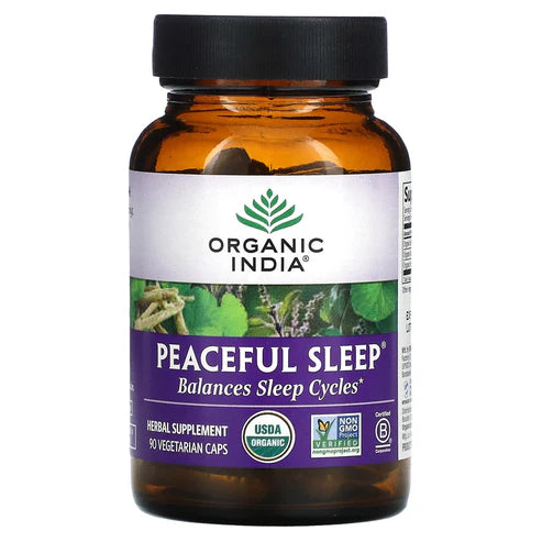 Peaceful Sleep USDA Organic 90 Vegetarian Capsules