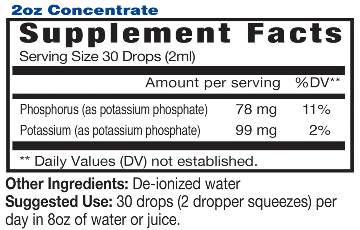 Eidon Ionic Phosphorus Liquid Concentrate 2 fl oz 30 Servings