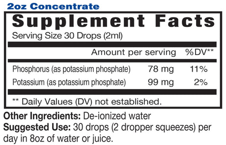 Eidon Ionic Phosphorus Liquid Concentrate 2 fl oz 30 Servings