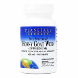 PLANETARY HERBALS FULL SPECTRUM HORNY GOATWEED 600MG 90T