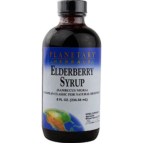 PLANETARY HERBALS ELDERBERRY SYRUP 8FL OZ