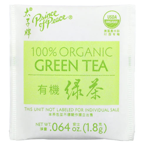 PRINCE OF PEACE Organic Green Tea 100 BAG