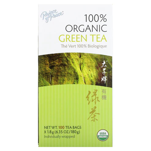 PRINCE OF PEACE Organic Green Tea 100 BAG