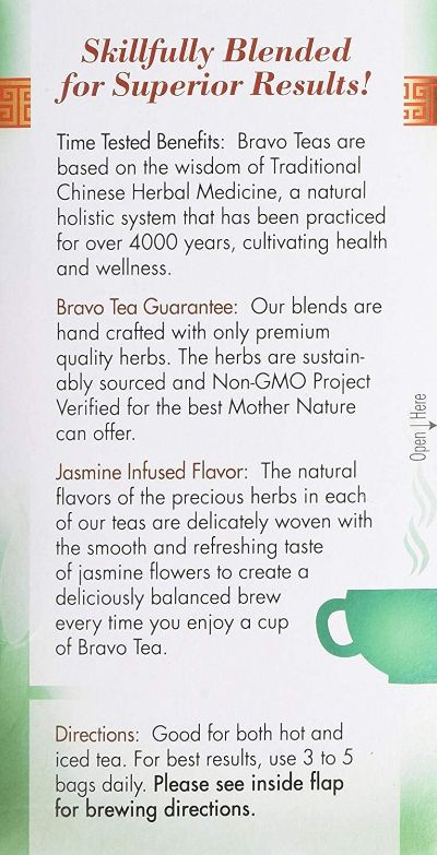 BRAVO TEA Colon Cleansing Tea 20 BAG