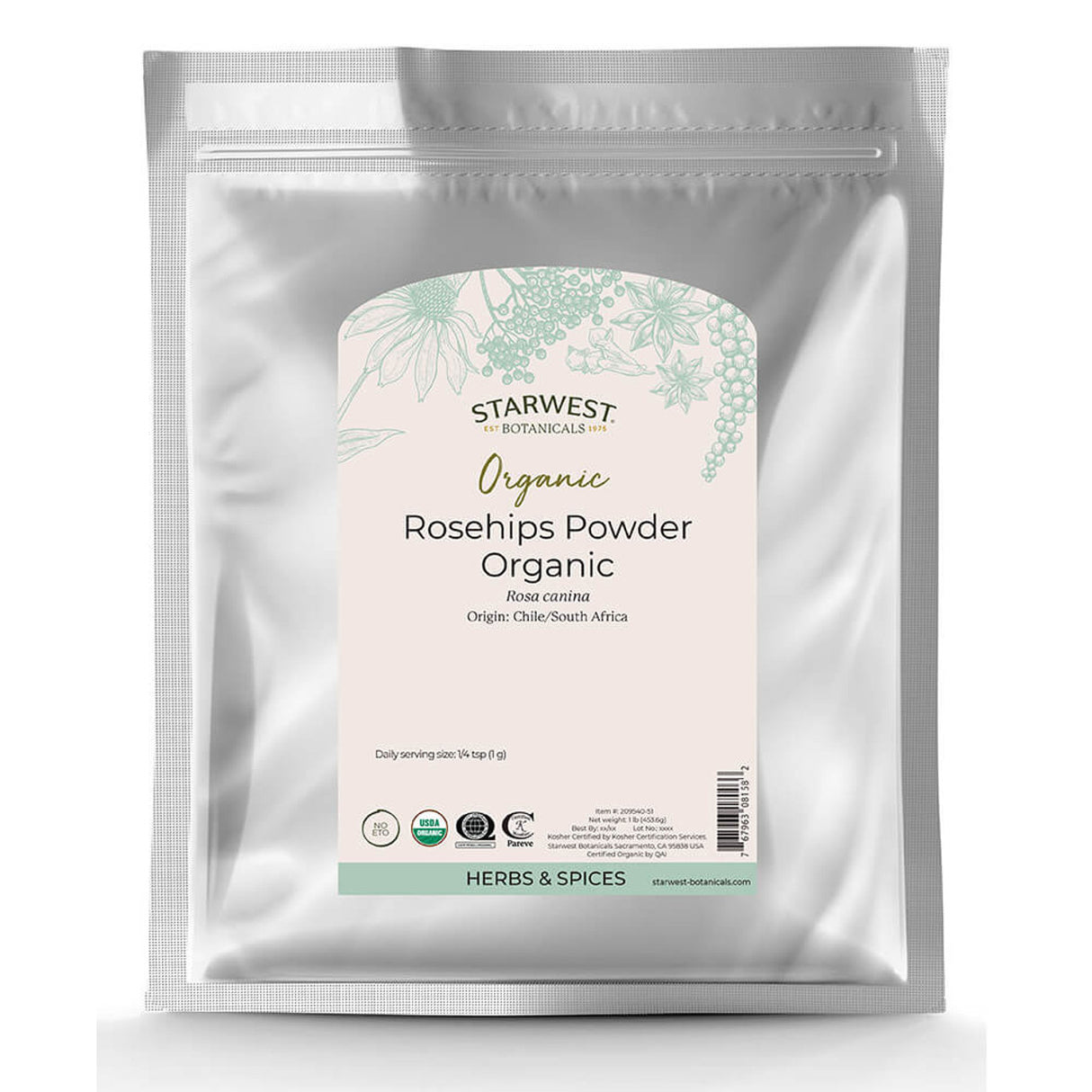 ROSEHIPS POWDER ORGANIC