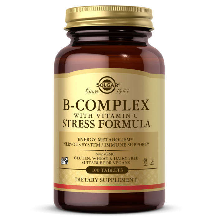 Solgar B-Complex with Vitamin C Stress Formula Tablets 100tablet