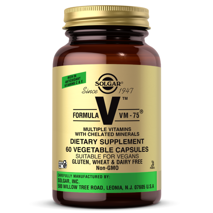 Solgar Formula VM-75® Vegetable Capsules 60V cap