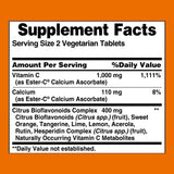 Solgar Ester-C®  500 mg with Citrus Bioflavonoids Vegetarian Tablets 90tablet