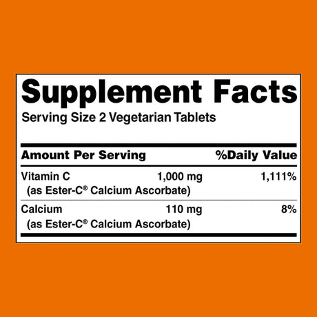 Solgar Ester-C®  500 mg Vegetarian Tablets 225tablet