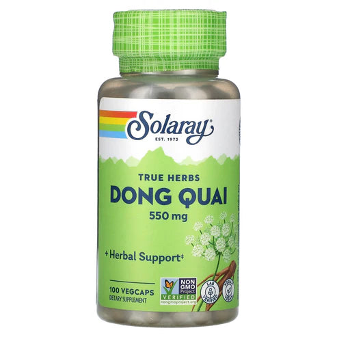 Solaray Dong Quai 100CT 550MG Veg Capsule