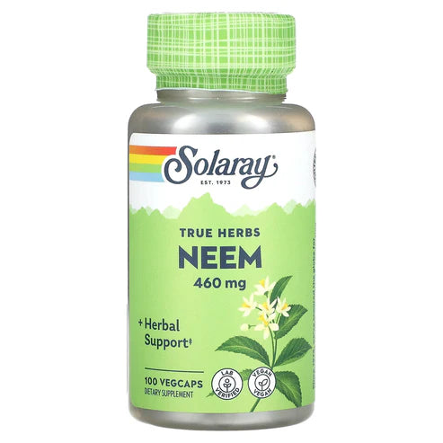 Solaray Neem 100CT 460MG Veg Capsule