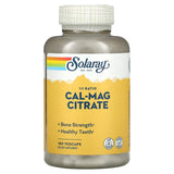 Solaray Cal-Mag Citrate 180CT  Veg Capsule