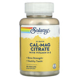 Solaray Cal-Mag Citrate 90CT  Veg Capsule