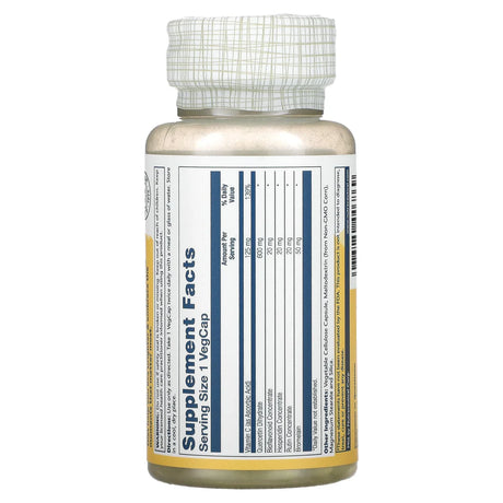 Solaray Mega Quercetin™ 60CT 600MG Veg Capsule