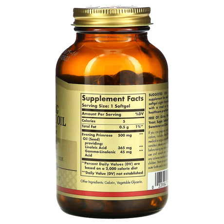 Solgar Evening Primrose Oil 500 mg Softgels 180softgel