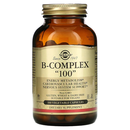 Solgar B-Complex "100" Vegetable Capsules 100V cap