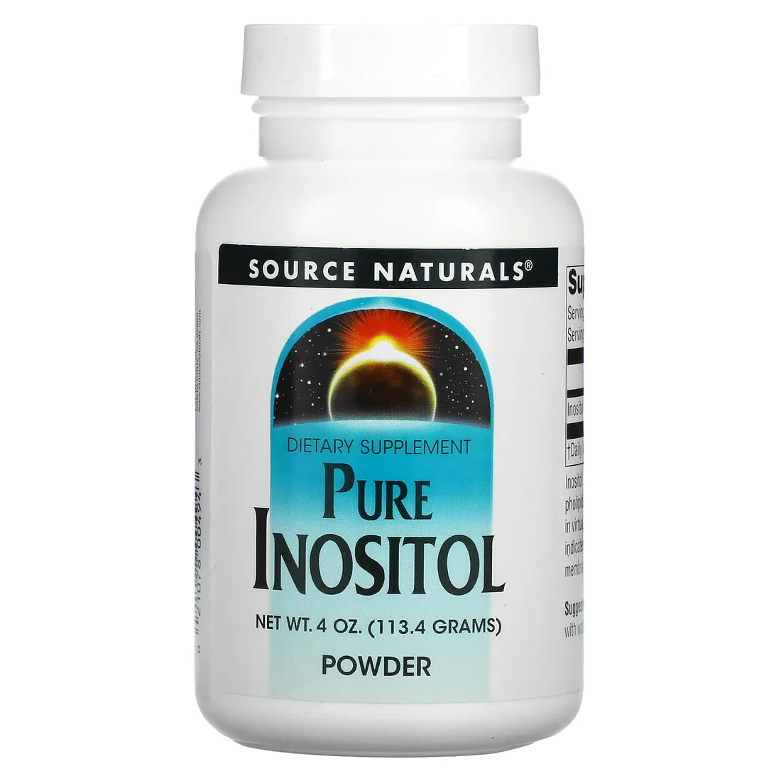 SOURCE NATURALS INOSITOL POWDER 4OZ