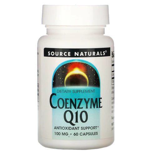 SOURCE NATURALS CO-Q10 100MG 60 CAPSULES