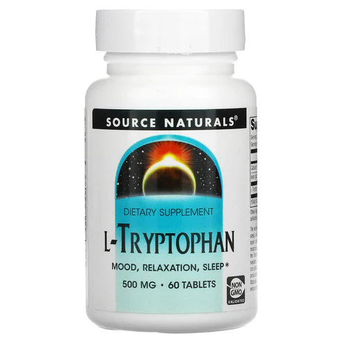 SOURCE NATURALS L-TRYPTOPHAN 500MG TABS 60T