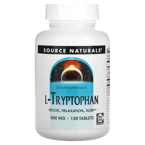 SOURCE NATURALS L-TRYPTOPHAN 500MG TABS 120T