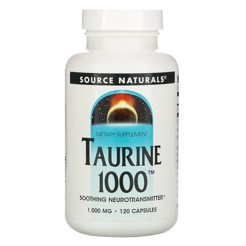 SOURCE NATURALS TAURINE 1000 CAP 1000MG 120C