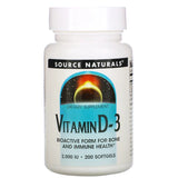 SOURCE NATURALS VITAMIN D-3 2000 IU 200SG