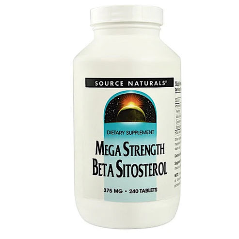 SOURCE NATURALS BETA SITOSTEROL MEGA 375MG 240