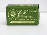 Zion Health Clay Soap Tea Tree Oil  6 oz