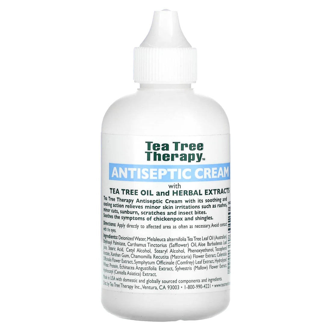 TEA TREE THERAPY, INC.ANTISEPTIC CREAM 4OZ