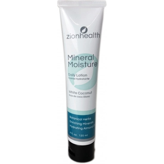 Zion Health  Moisture Intense  Daily Lotion - White Coconut 4 oz