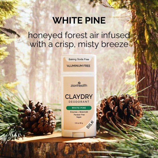 Zion Health Clay Dry Silk - White Pine 2.5 oz