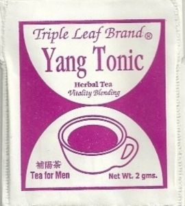 Yang Tonic Herbal Tea For Men