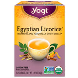 YOGI TEA Egyptian Licorice Tea 16 BAG