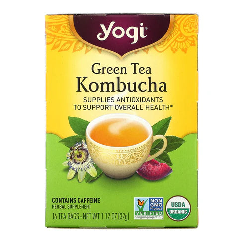 YOGI TEA Green Tea Kombucha 16 BAG