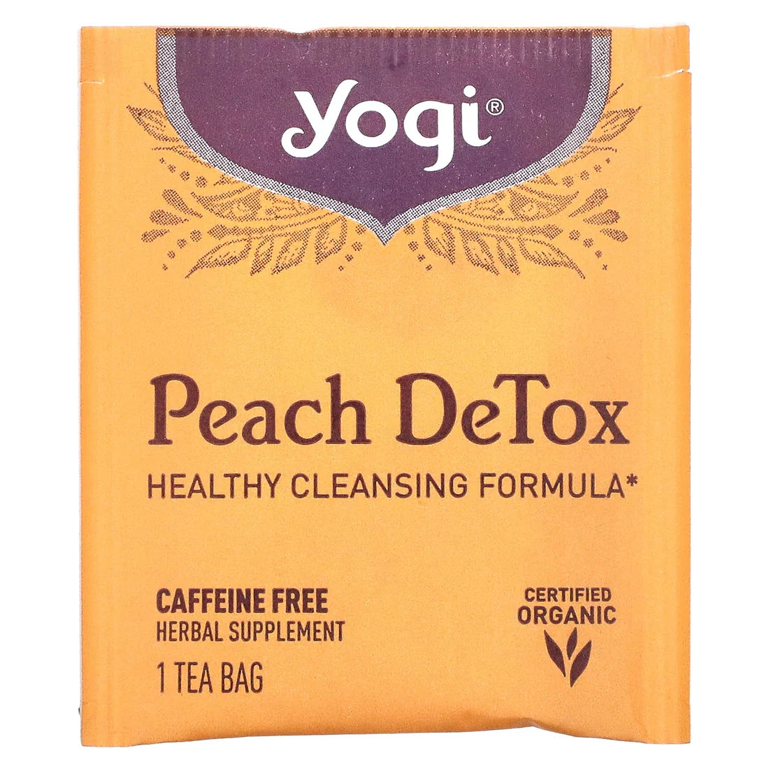 YOGI TEA Peach De-Tox Tea 16 BAG