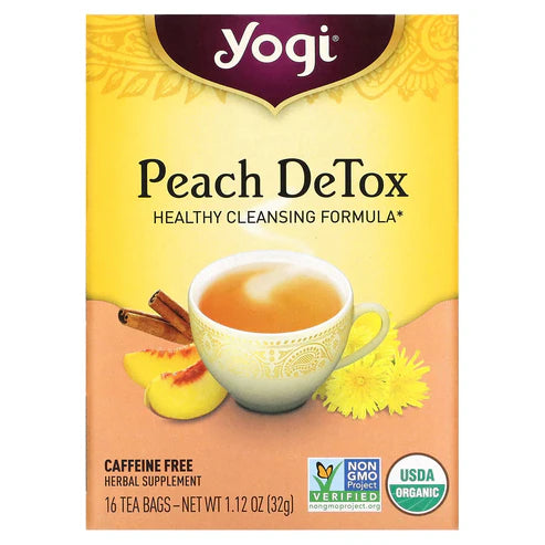 YOGI TEA Peach De-Tox Tea 16 BAG