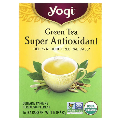 YOGI TEA Green Tea Super Anti-Oxidant 16 BAG