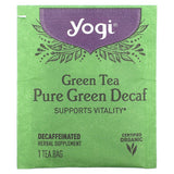 YOGI TEA Green Tea Decaf 16 BAG