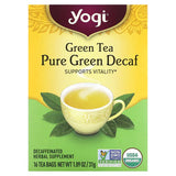 YOGI TEA Green Tea Decaf 16 BAG