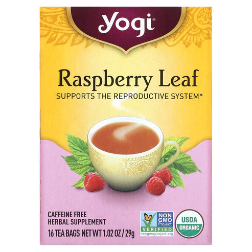 YOGI TEA Woman's Raspberry Leaf Tea 16 BAG